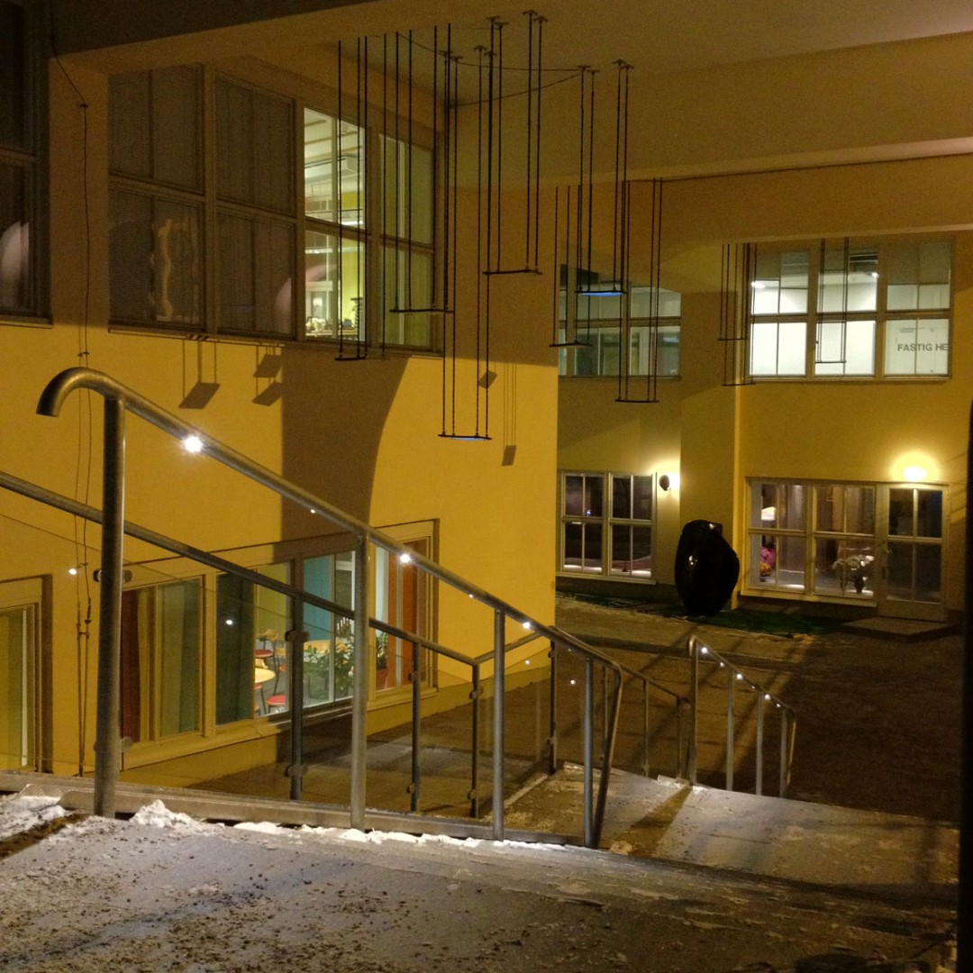 Trappa tellusgÃ¥ngen, designklustret telefonplan – fox design